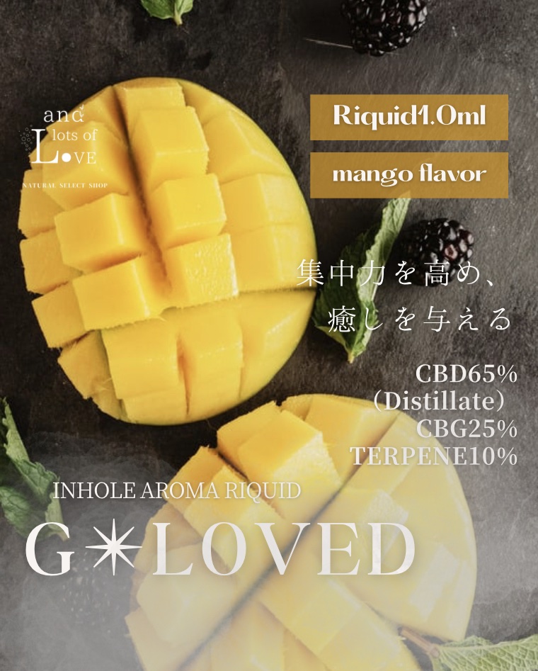 「G✴︎LOVED」mango liquid